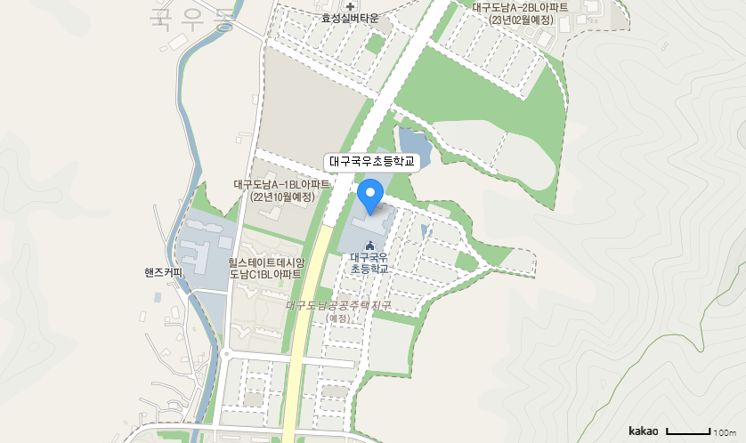 학교 찾아오시는 길 지도